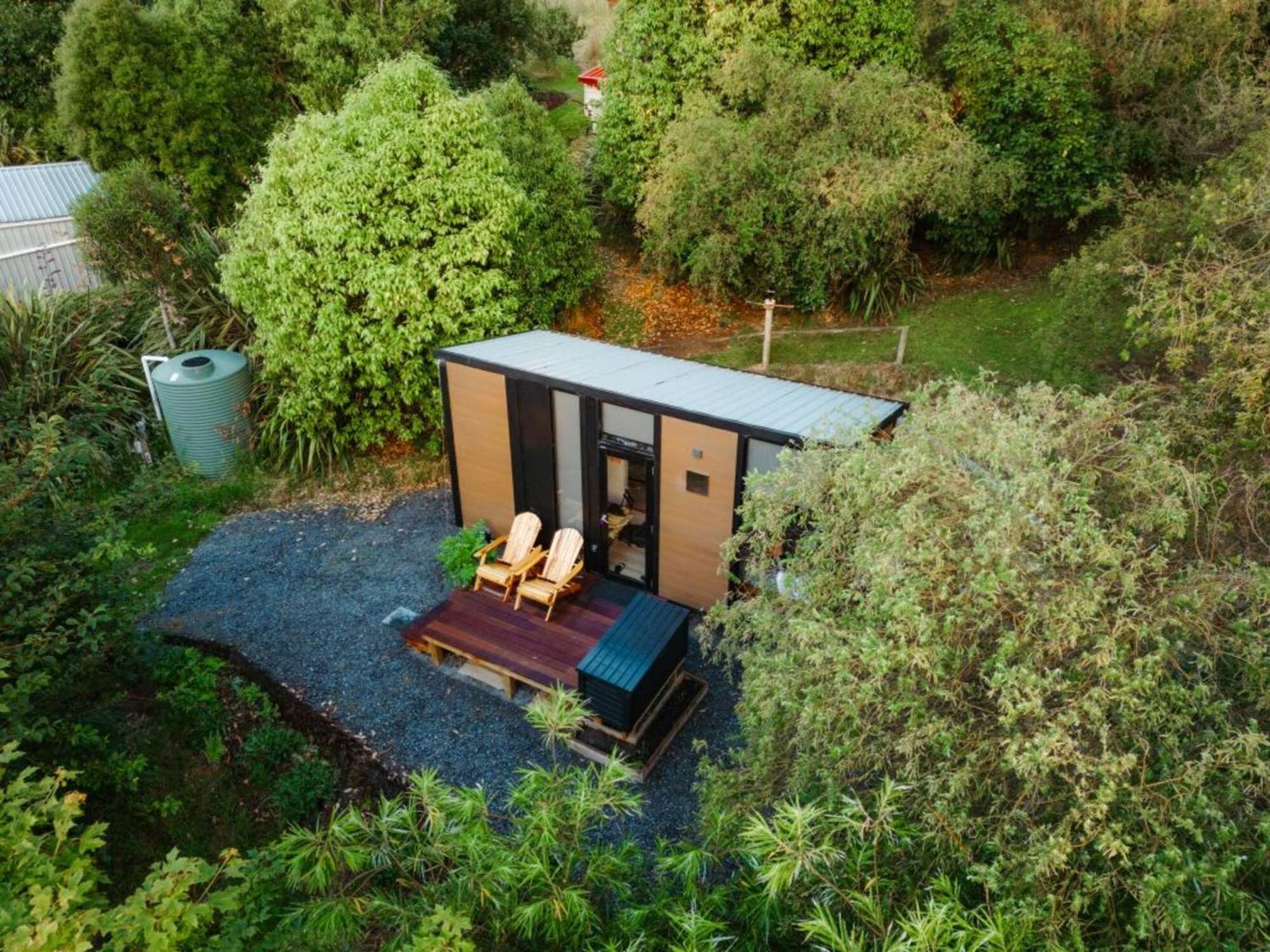 Tranquility Tiny House By Tiny Away Villa Owaka Eksteriør billede